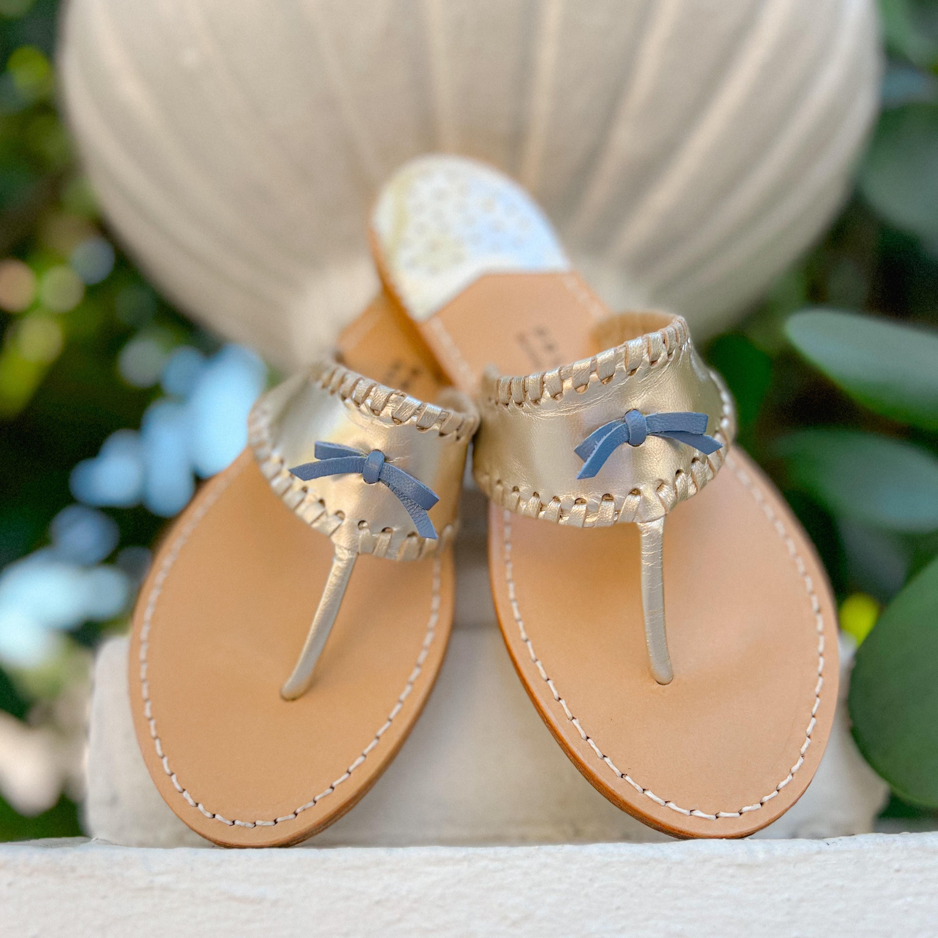 Primavera Platinum / Bellflower – Palm Beach Sandals Store