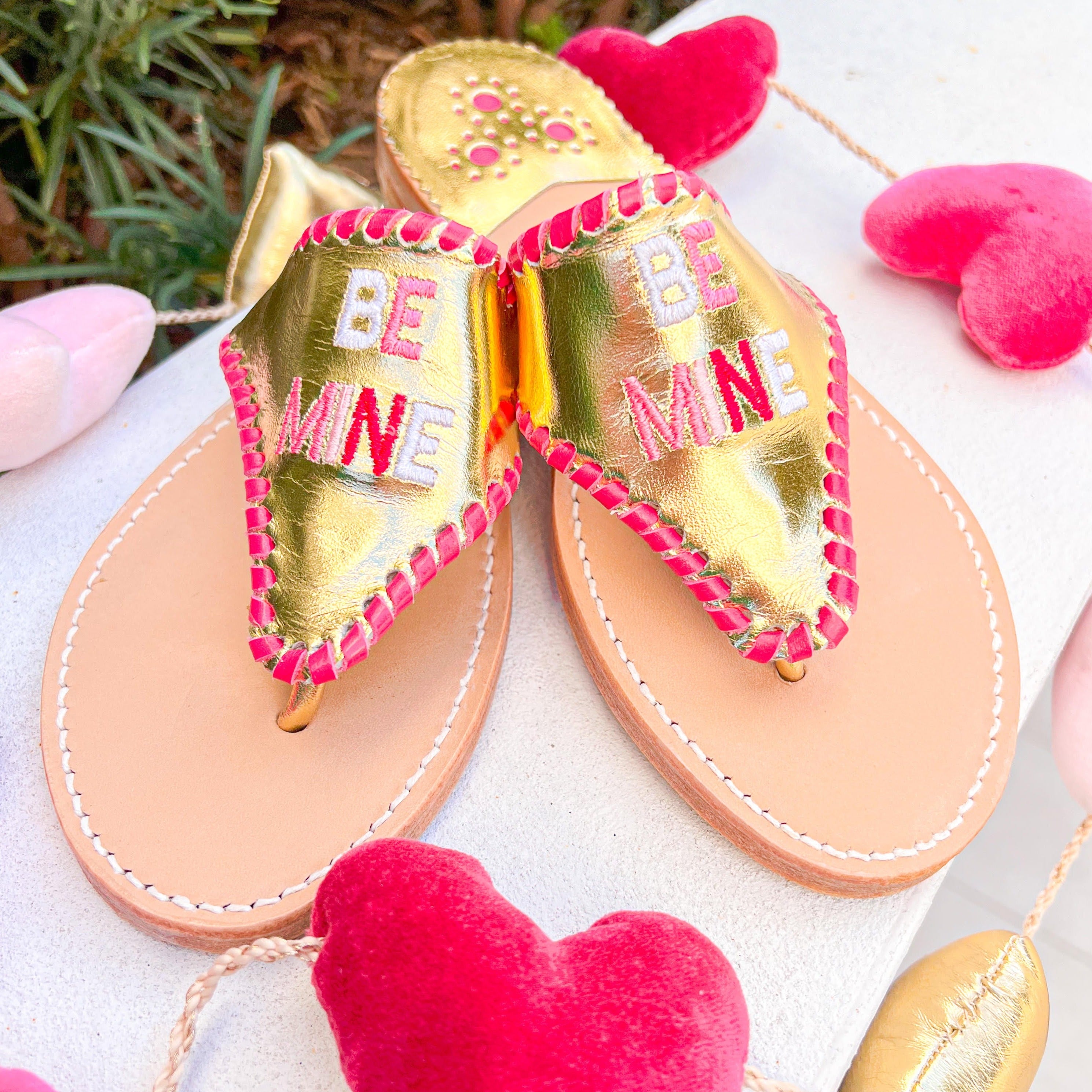 Girls Classic Palm Beach Sandals – The Monogram Shop