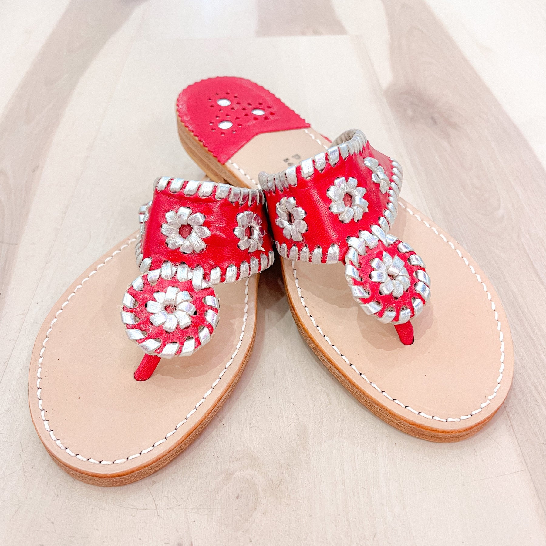 PALM BEACH SANDALS, SILVER/SILVER main image 1