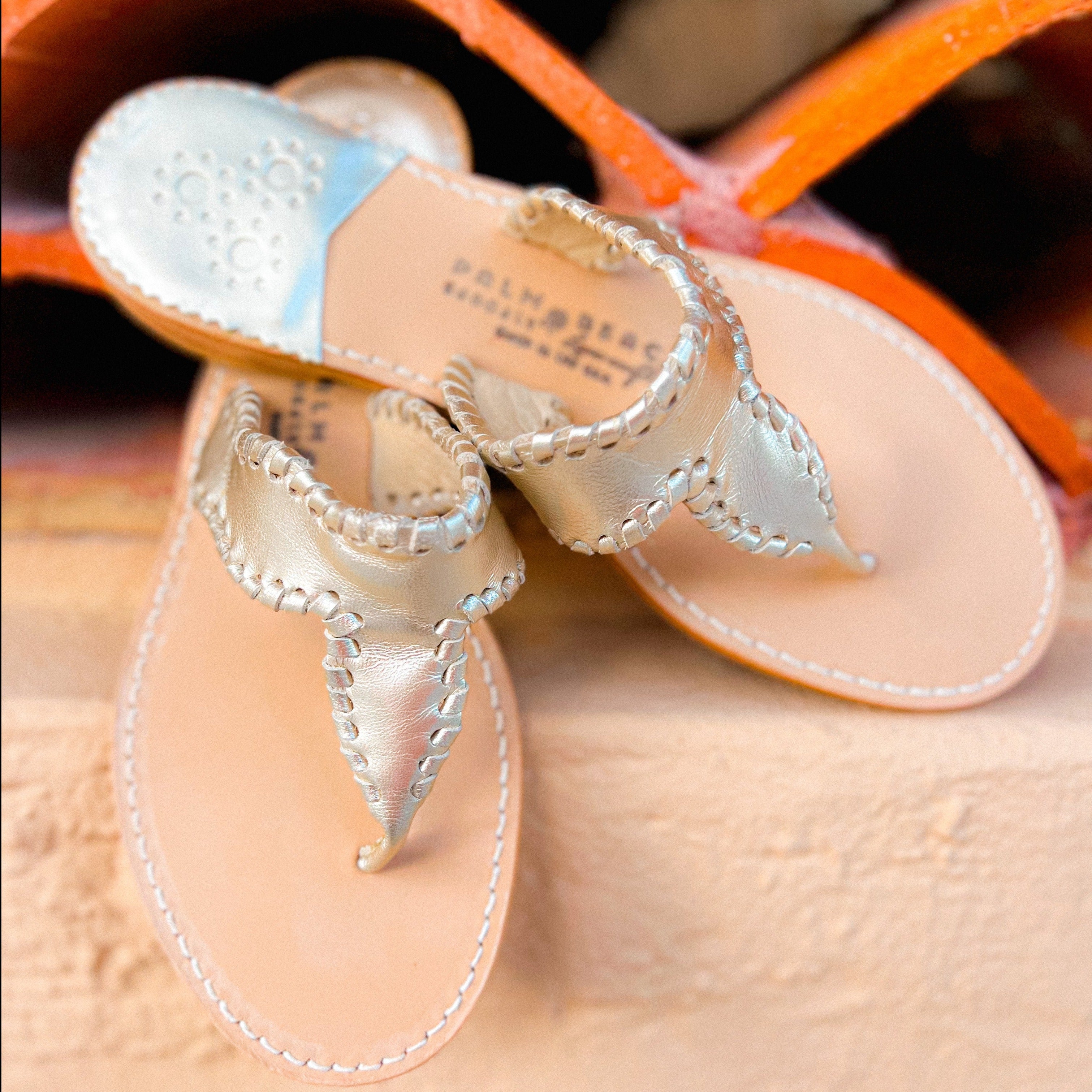 Flagler Platinum / Gold – Palm Beach Sandals Store