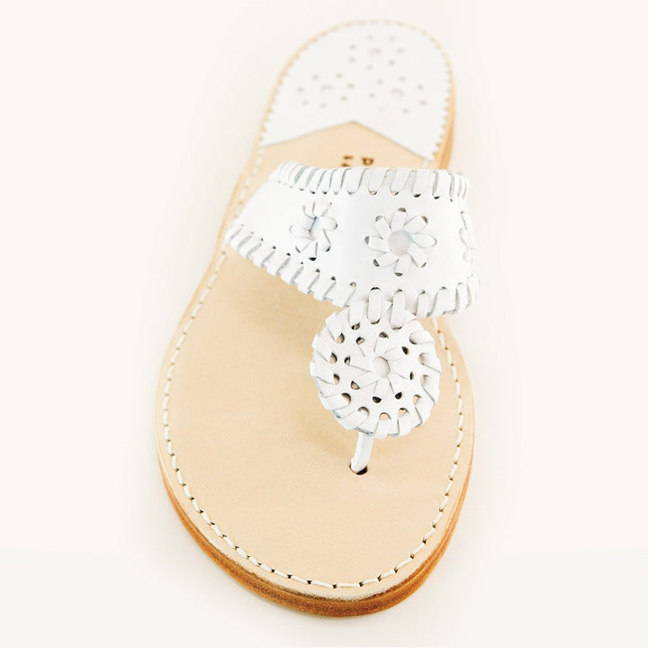PB White White Palm Beach Sandals Store